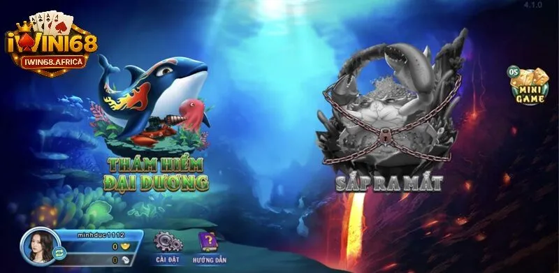 Bắn cá iWin68 - Đại dương sôi động