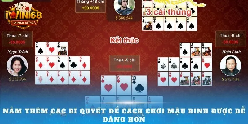 Bí quyết chơi mậu binh bất bại