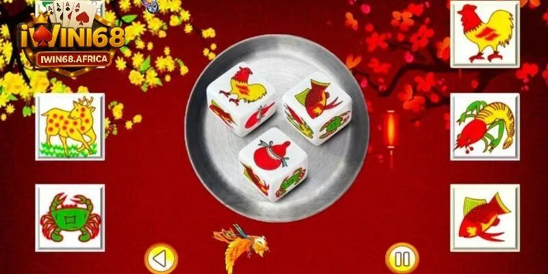 Các kiểu cược trong bầu cua online tại iWin68