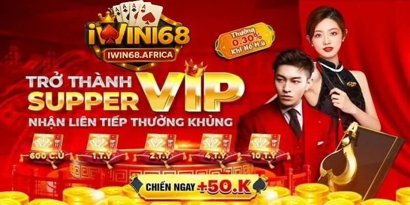 Khuyến mãi iWin68 hàng ngày - Thưởng liên tục vốn cược dày
